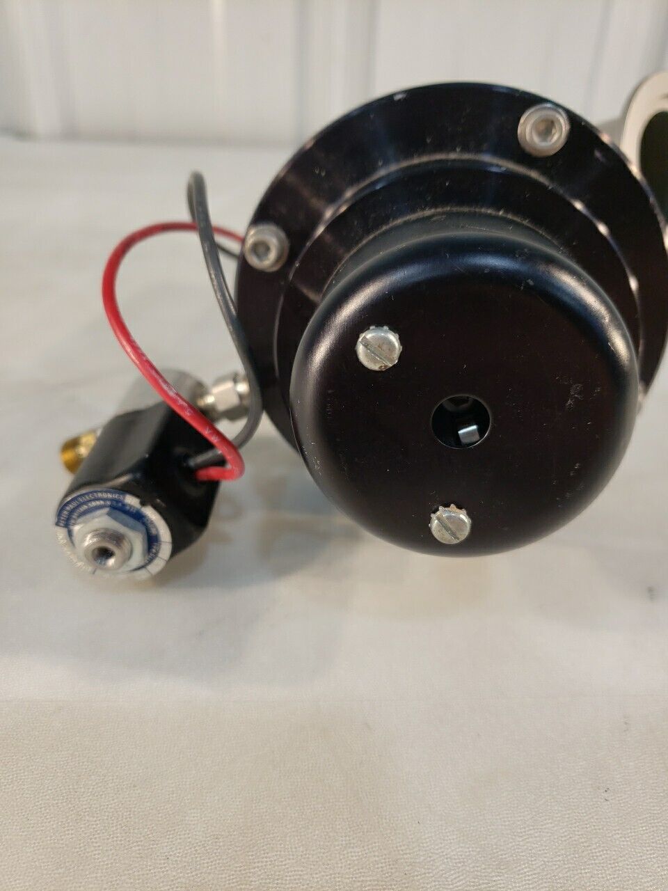 KF40 NW40 Inline Pneumatic Bellows Sealed Valve High Vacuum w/ Solenoids