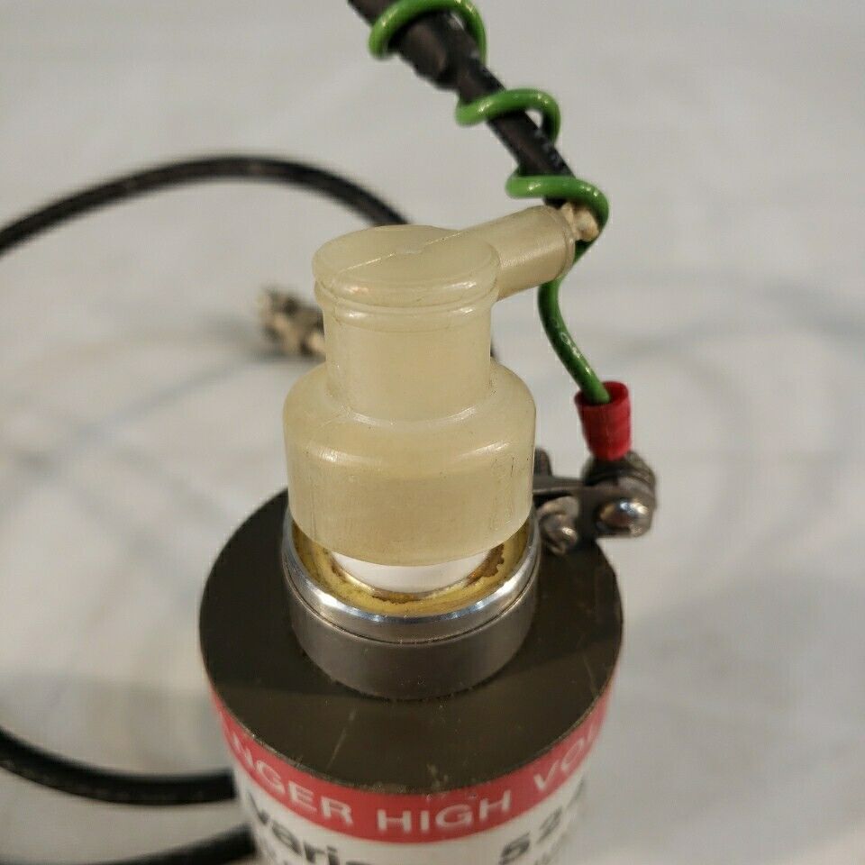 Varian 524-2 Cold Cathode Vacuum Gauge w/ Tube Fitting 1" Diameter High Vacuum