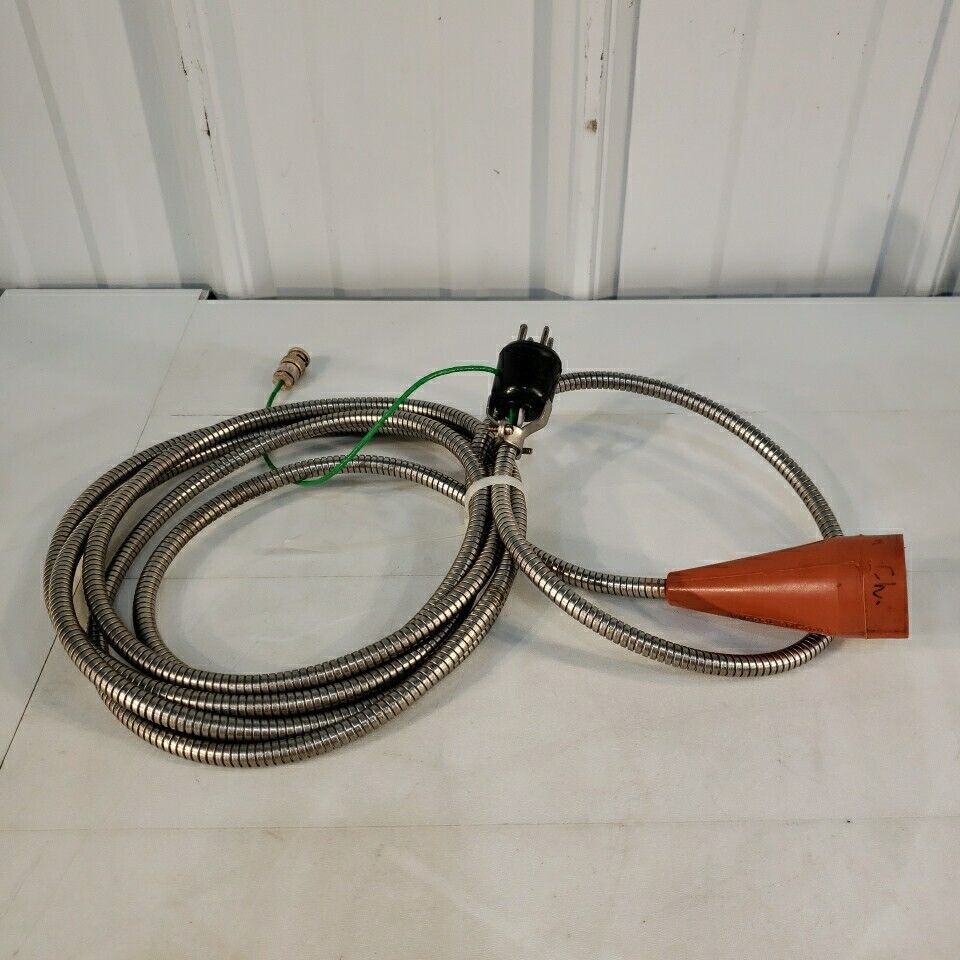 971-0012 High Voltage Ion Gauge UHV High Vacuum 6-Pin 4-Connector Cables
