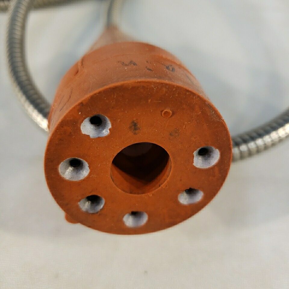 971-0012 High Voltage Ion Gauge UHV High Vacuum 6-Pin 4-Connector Cables