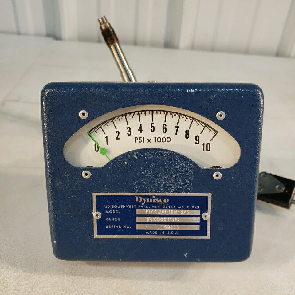 Dynisco TPT442DR-10M-3/3 Pressure Gauge 0-10000 PSIG Transducer