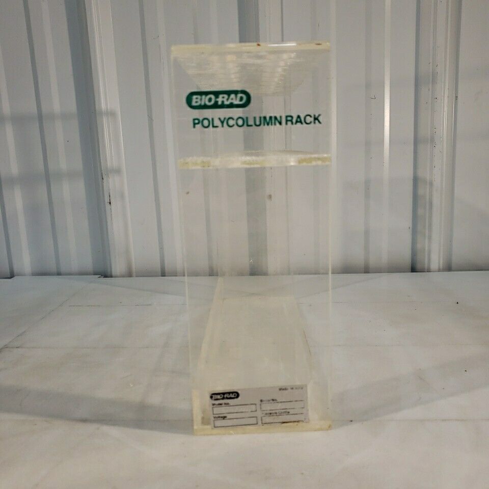 Bio Rad 731 7005 Polycolumn Rack Chromatography Tube Holder 20 Well 2x10 Plastic