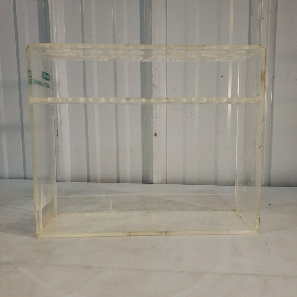 Bio Rad 731 7005 Polycolumn Rack Chromatography Tube Holder 20 Well 2x10 Plastic