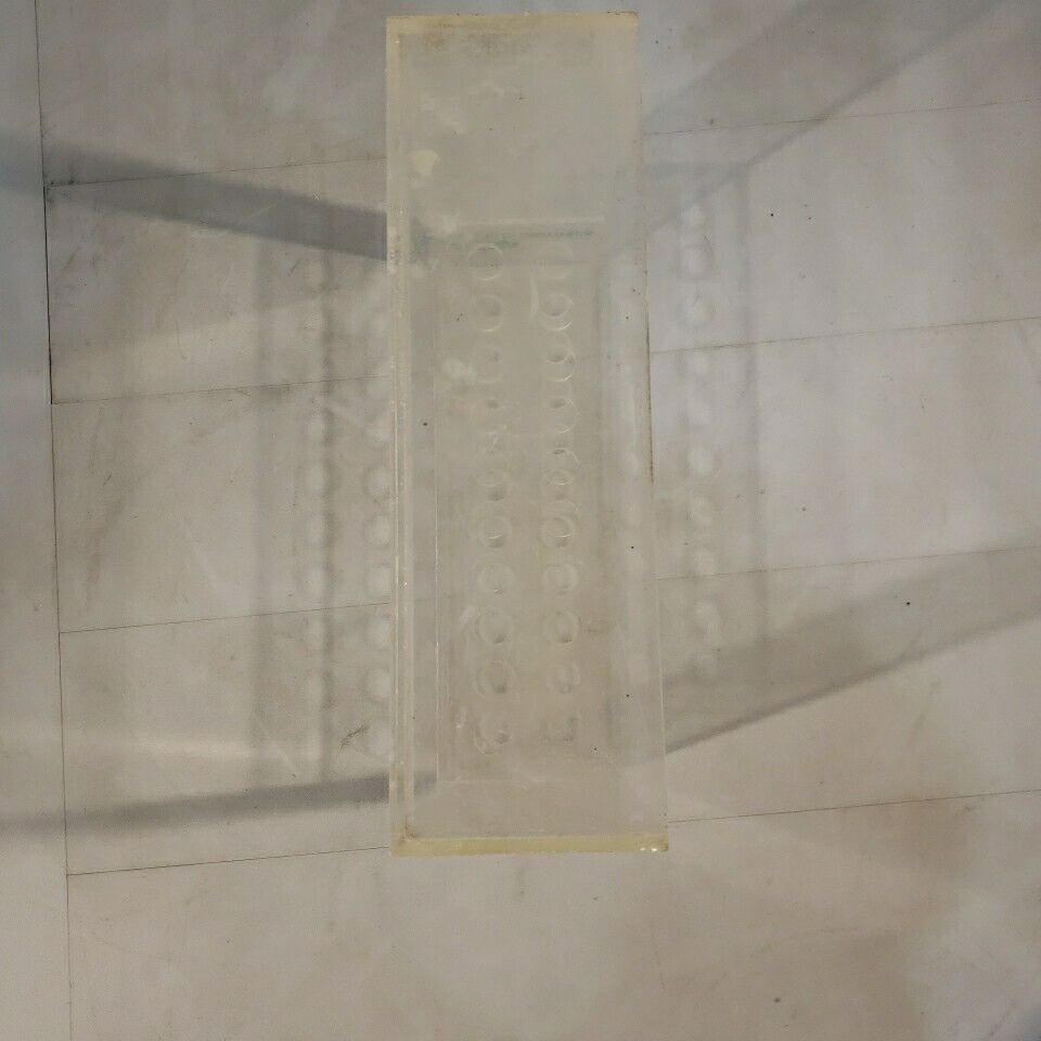 Bio Rad 731 7005 Polycolumn Rack Chromatography Tube Holder 20 Well 2x10 Plastic