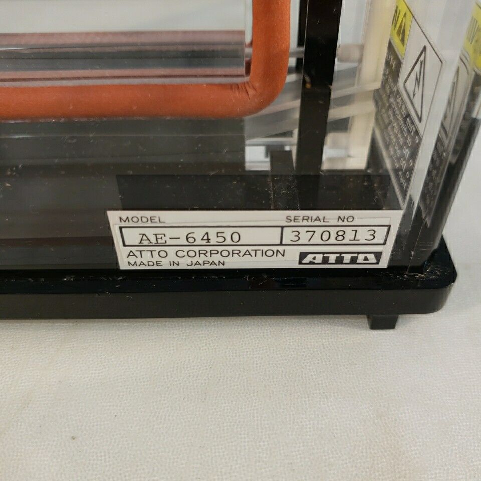 Atto Corporation AE-6450 Mini Slab Electrophoresis System Kit Set