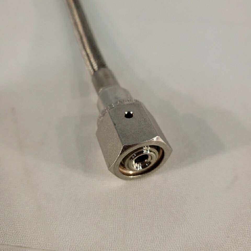 Swagelok VCR 1/4" Female Fitting 24" Long Flexible Tubing Braided Hose 316SS