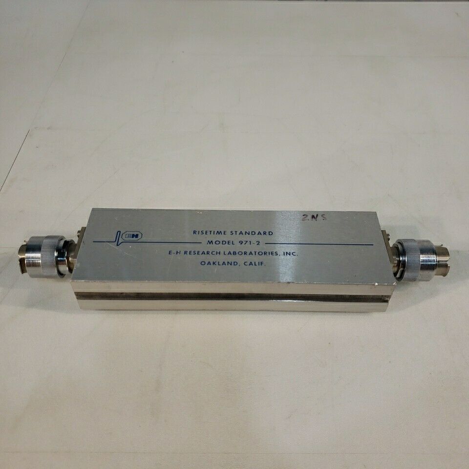 E-H Research Labs Risetime Standard 971-2 w/ GR 874 Connectors 2ns Cal