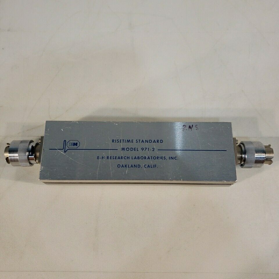 E-H Research Labs Risetime Standard 971-2 w/ GR 874 Connectors 2ns Cal