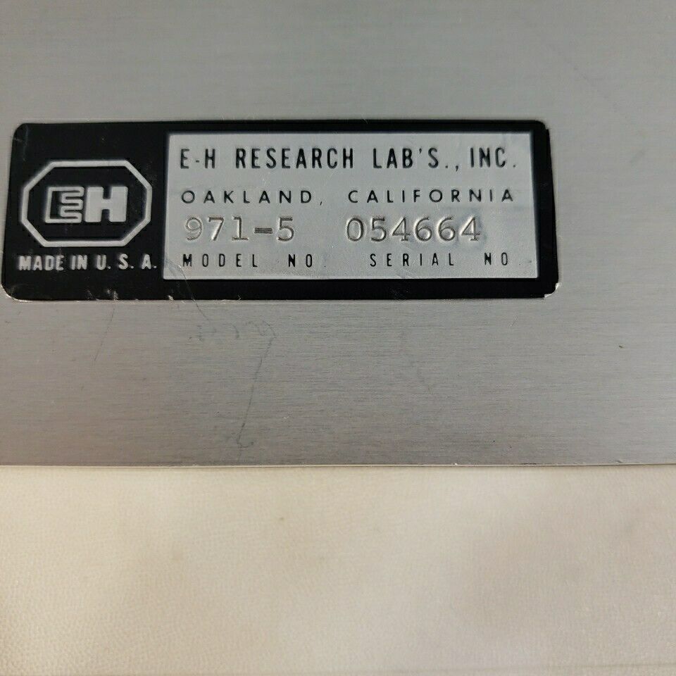 E-H Research Labs Risetime Standard 971-5 w/ GR 874 Connectors 5ns Cal