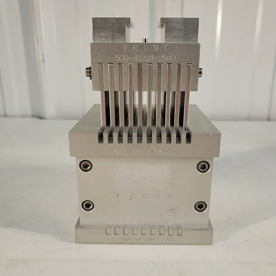 10-Blade Metal Comb Stainless Steel Lift Variable Overlap 500-412D1-2580 Front