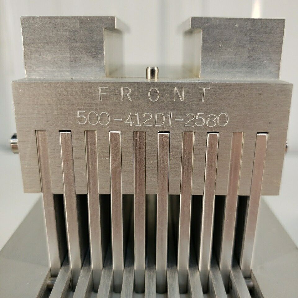 10-Blade Metal Comb Stainless Steel Lift Variable Overlap 500-412D1-2580 Front