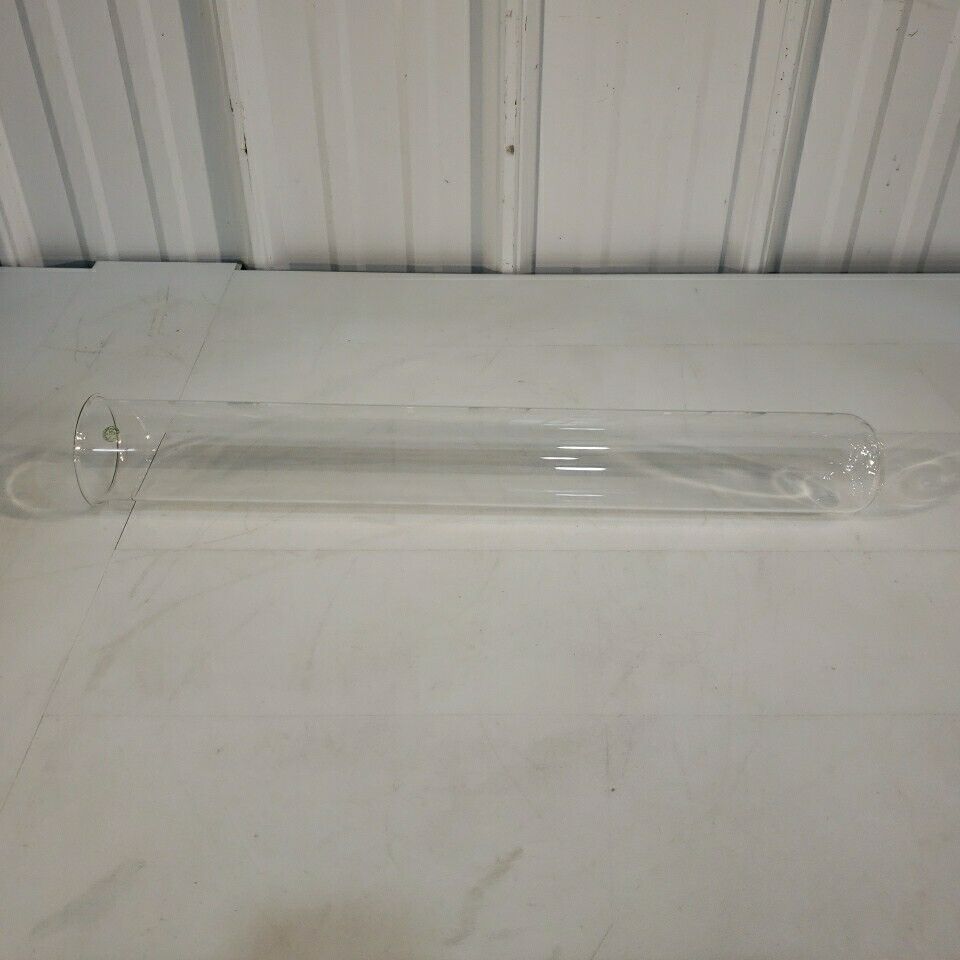 Pyrex Large Chemical Glass Test Tube Round Bottom Cylinder 2.4" ID 19.5" Length