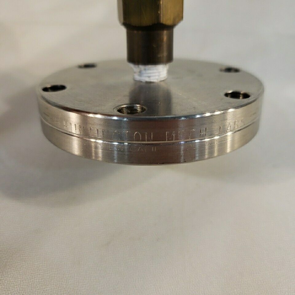 Huntington Mech Labs 2.75" DN35CF To 1/4" NPT Swagelok Tube Adaptor High Vacuum