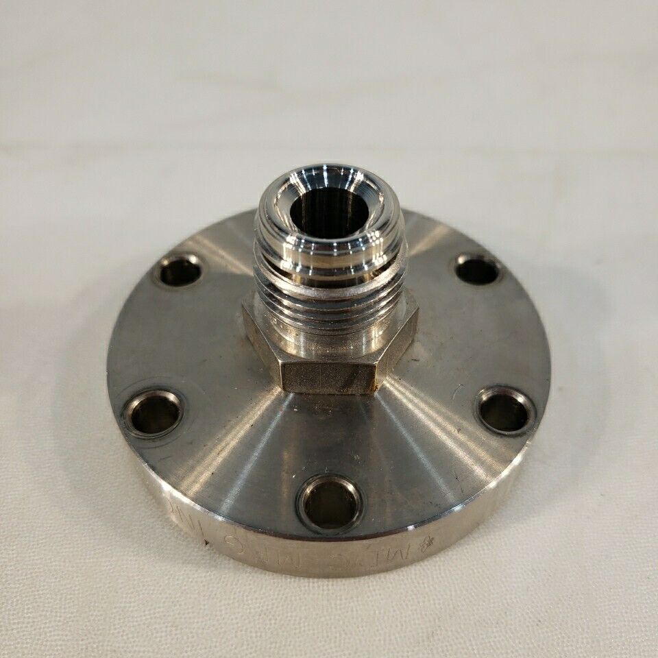 MDC 2.75" DN35CF To 1/2" Male VCR Fitting Adaptor High Vacuum Stainless Steel