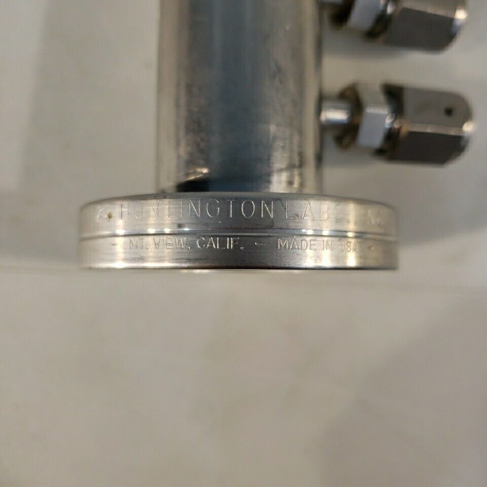 Huntington 2.75" DN35CF Conflat To 3x 1/4" Male VCR Fitting Adapter High Vacuum