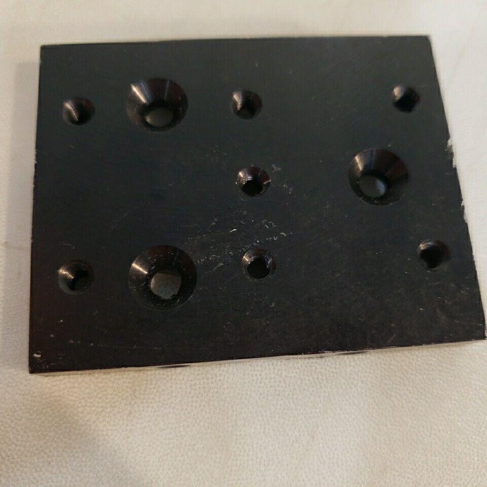 Newport NRC PT-1 Optical Mount Stand Table Metal Precision M4 Threaded Holes