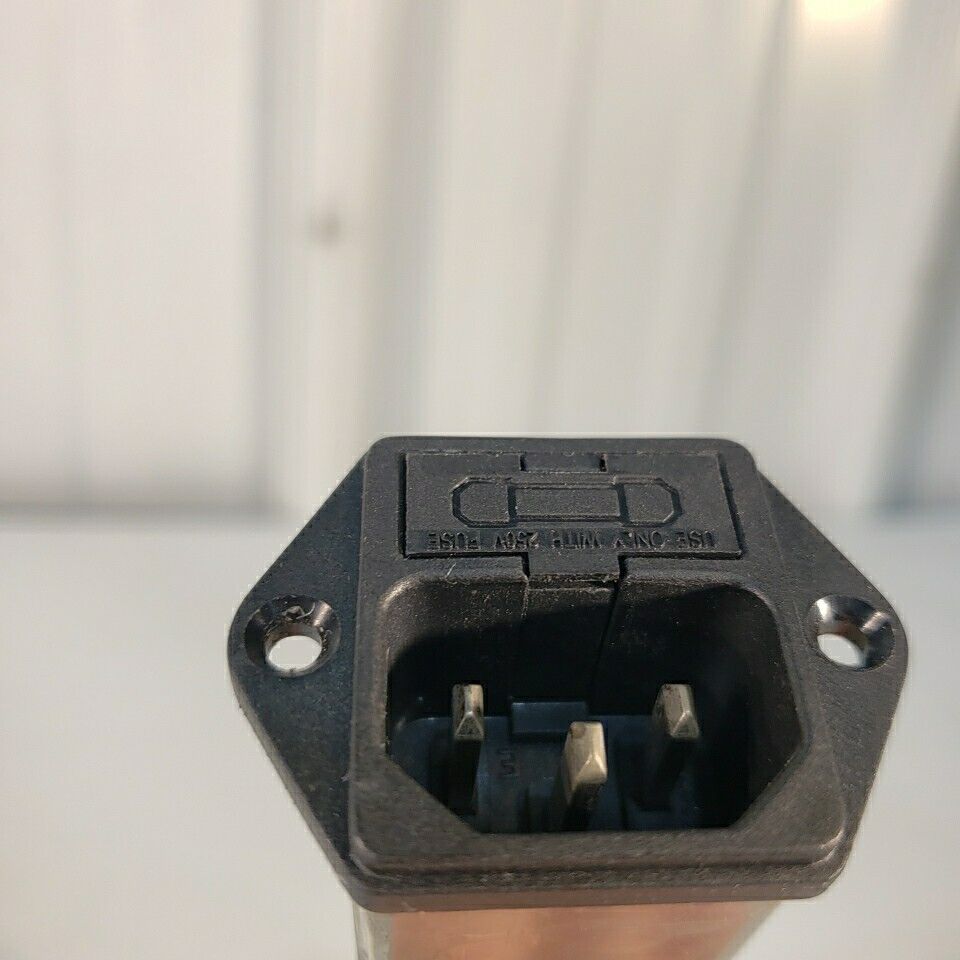 Delta Electronics 0548m 06BEEG3H Outlet 115/250V 6A 50/60Hz Power Entry Module