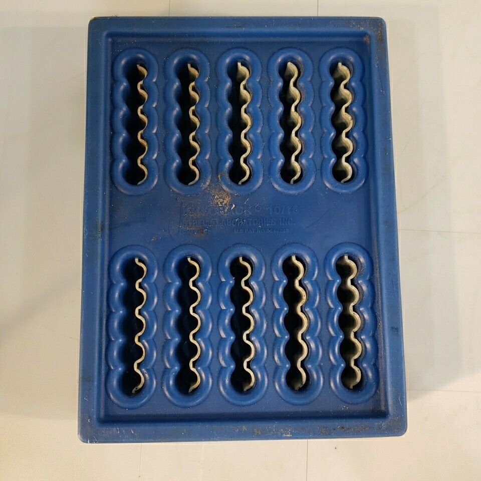 Streck Labratories Kryorack 10/16 Test Tube Rack Cooler Chiller Aqueous W/Plug