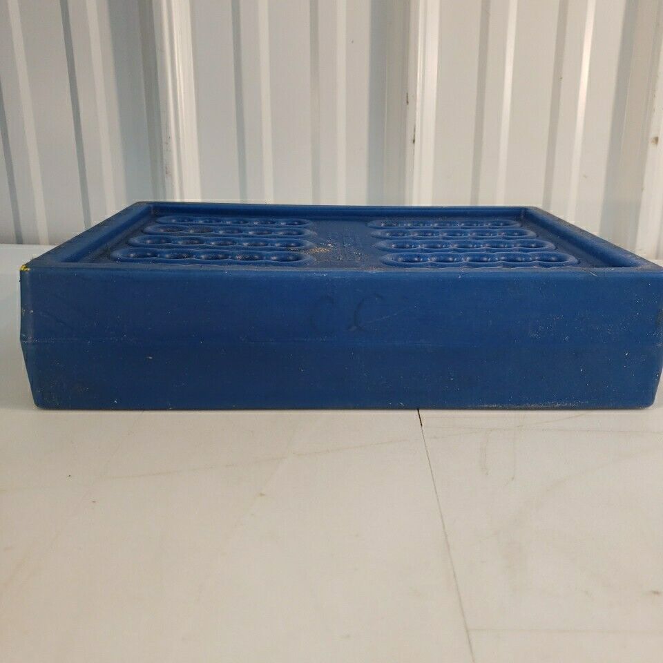 Streck Labratories Kryorack 10/16 Test Tube Rack Cooler Chiller Aqueous W/Plug