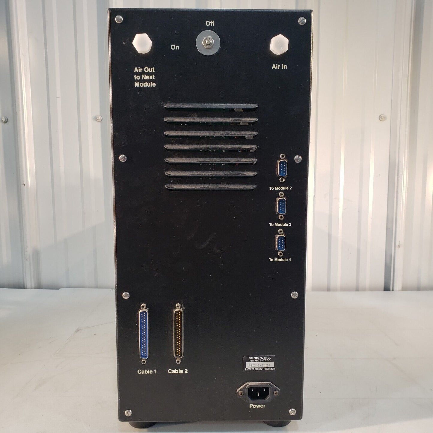 Omnion 6-1127 Modular Osi Oxidative Stability Instrument 12 Cell West 2300 110C