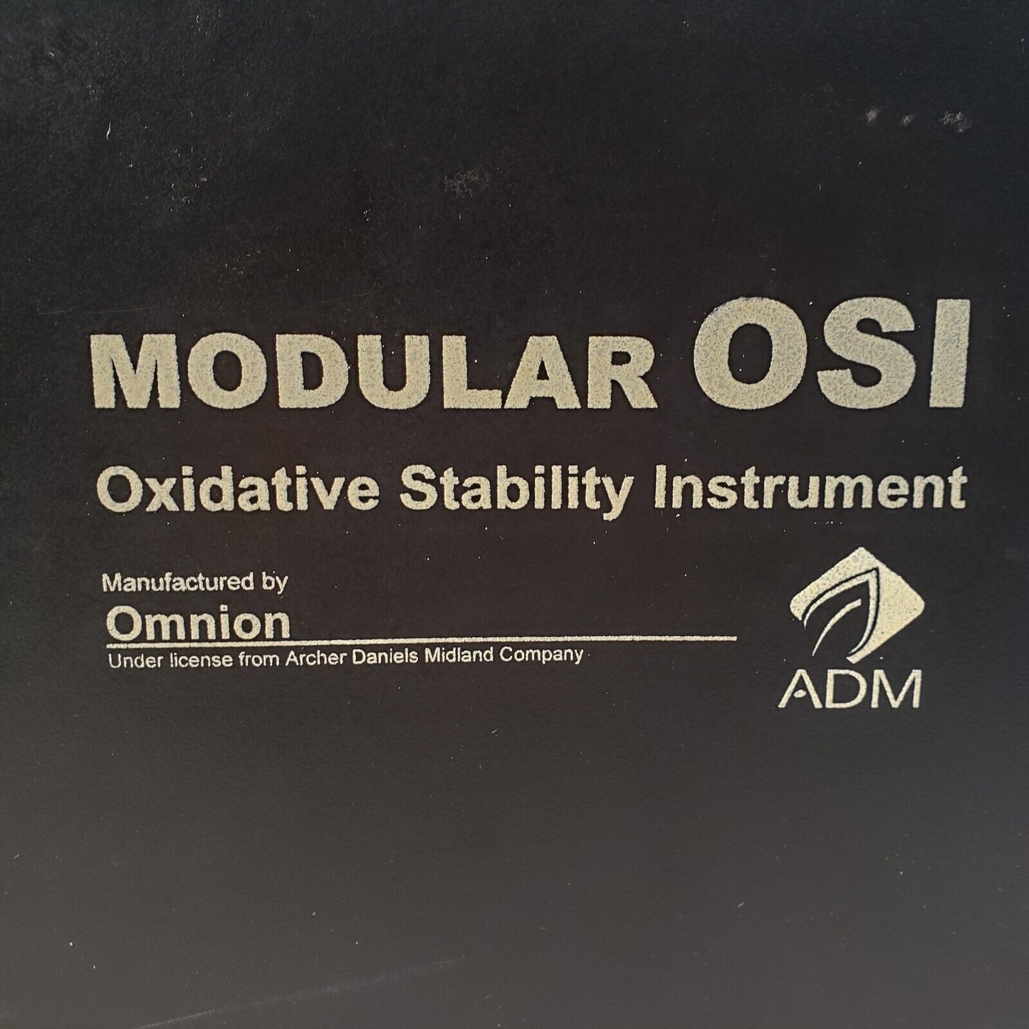Omnion 6-1127 Modular Osi Oxidative Stability Instrument 12 Cell West 2300 110C