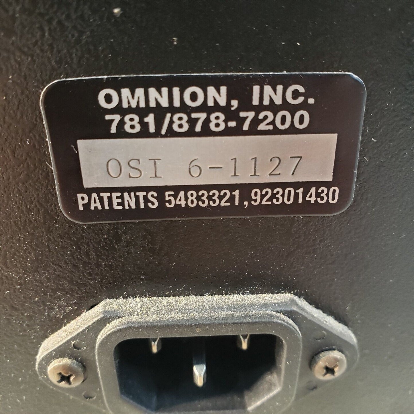 Omnion 6-1127 Modular Osi Oxidative Stability Instrument 12 Cell West 2300 110C