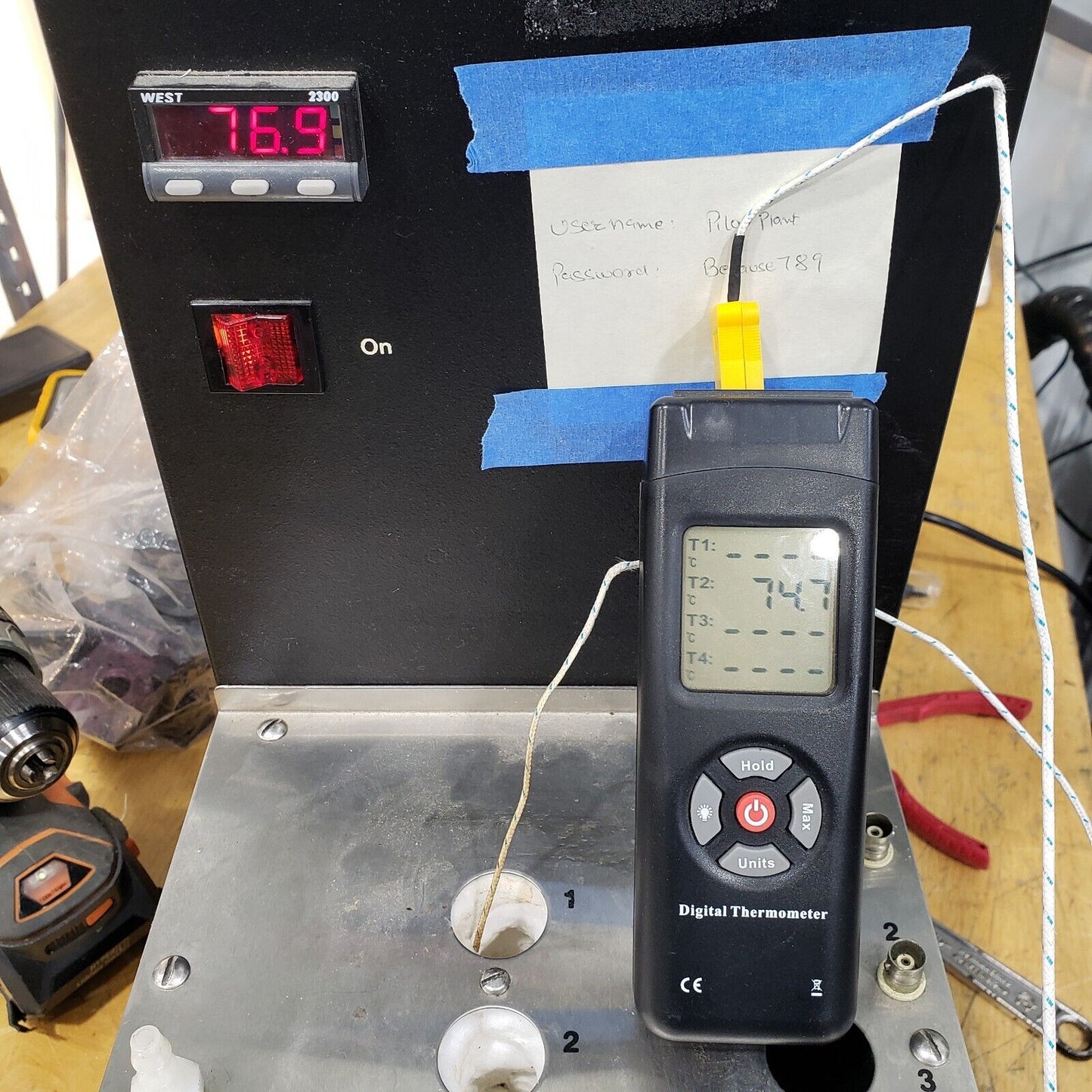 Omnion 6-1127 Modular Osi Oxidative Stability Instrument 12 Cell West 2300 110C
