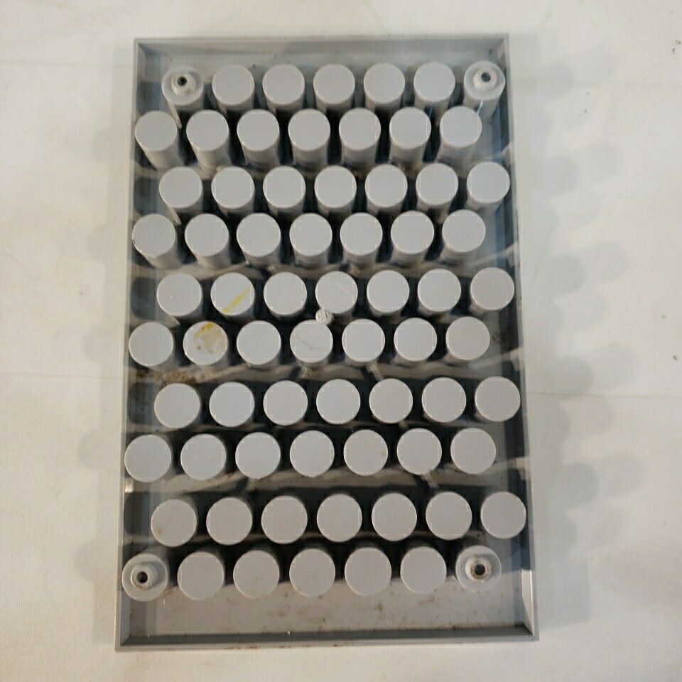 Nunc Test Tube Microcentrifuge Rack 70 Well 7x10 Plastic Denmark