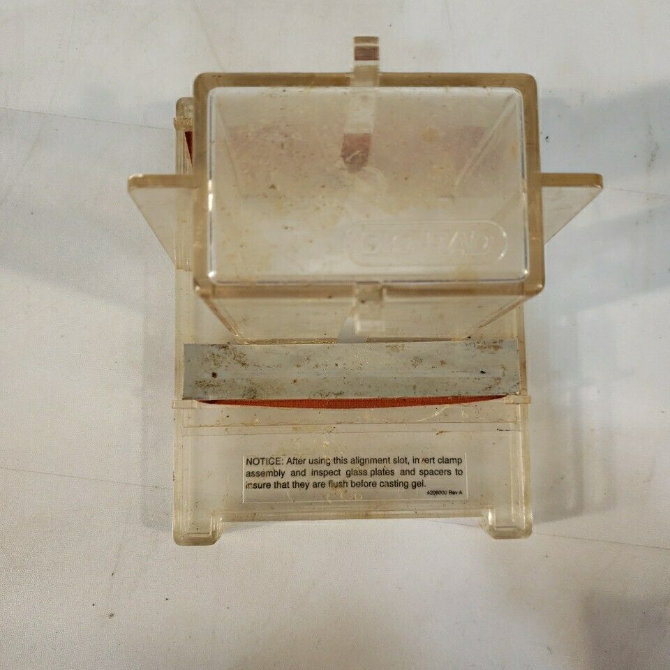 Bio-rad Electrophoresis 4206000 Rev A Polypropylene DNA Cell Electric