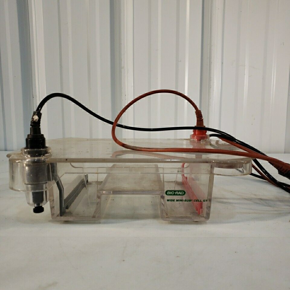 Bio Rad Wide Mini-sub Cell GT Electrophoresis Cell System Bio-Rad High Voltage
