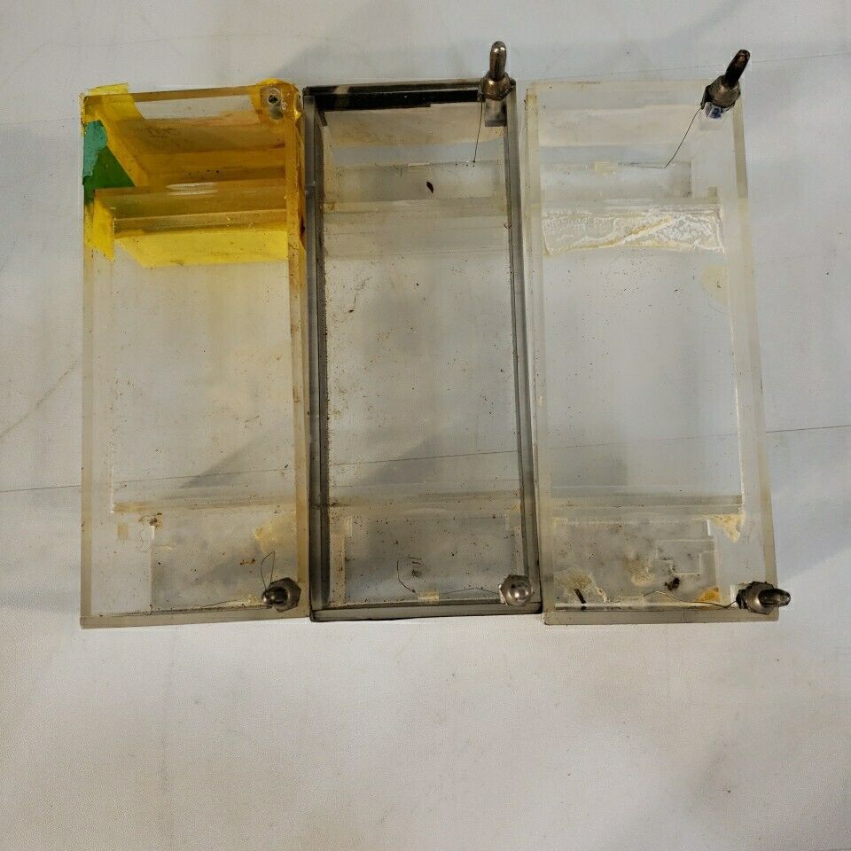 PARTS Lot Of 3 Aquebogue Machine Shop 750 Electrophoresis System Cell