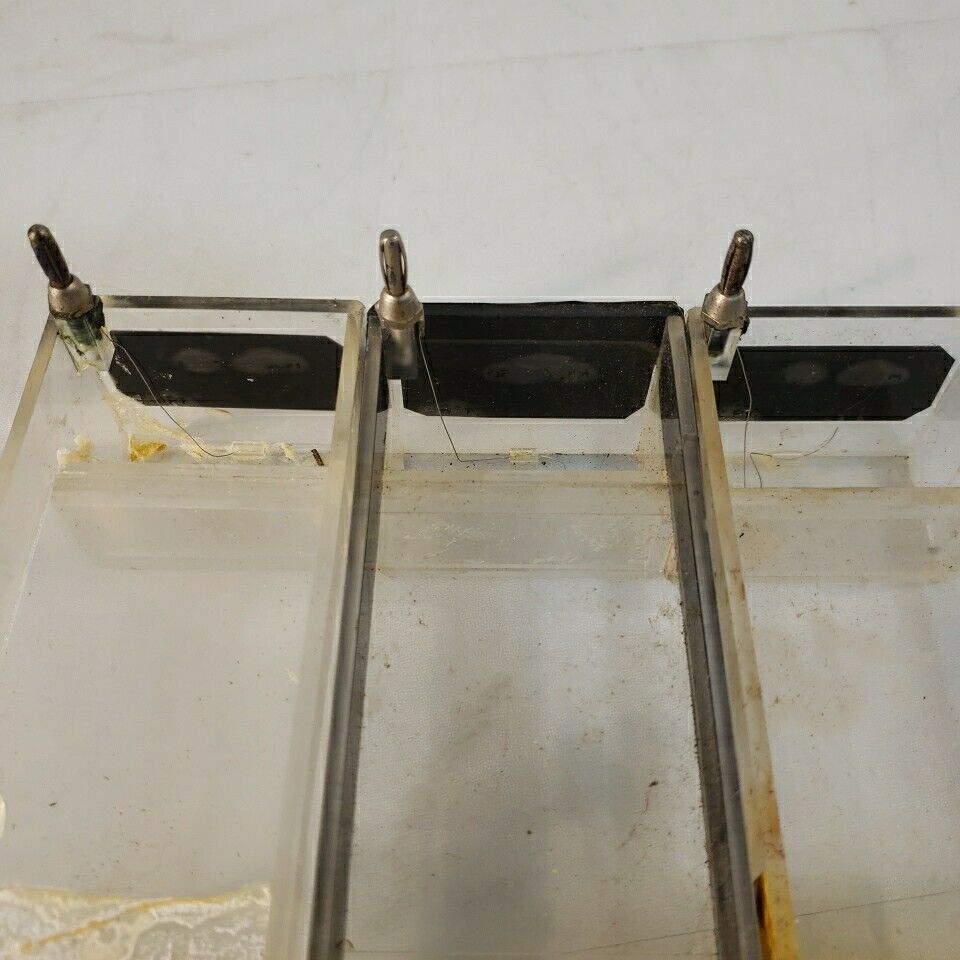 PARTS Lot Of 3 Aquebogue Machine Shop 750 Electrophoresis System Cell