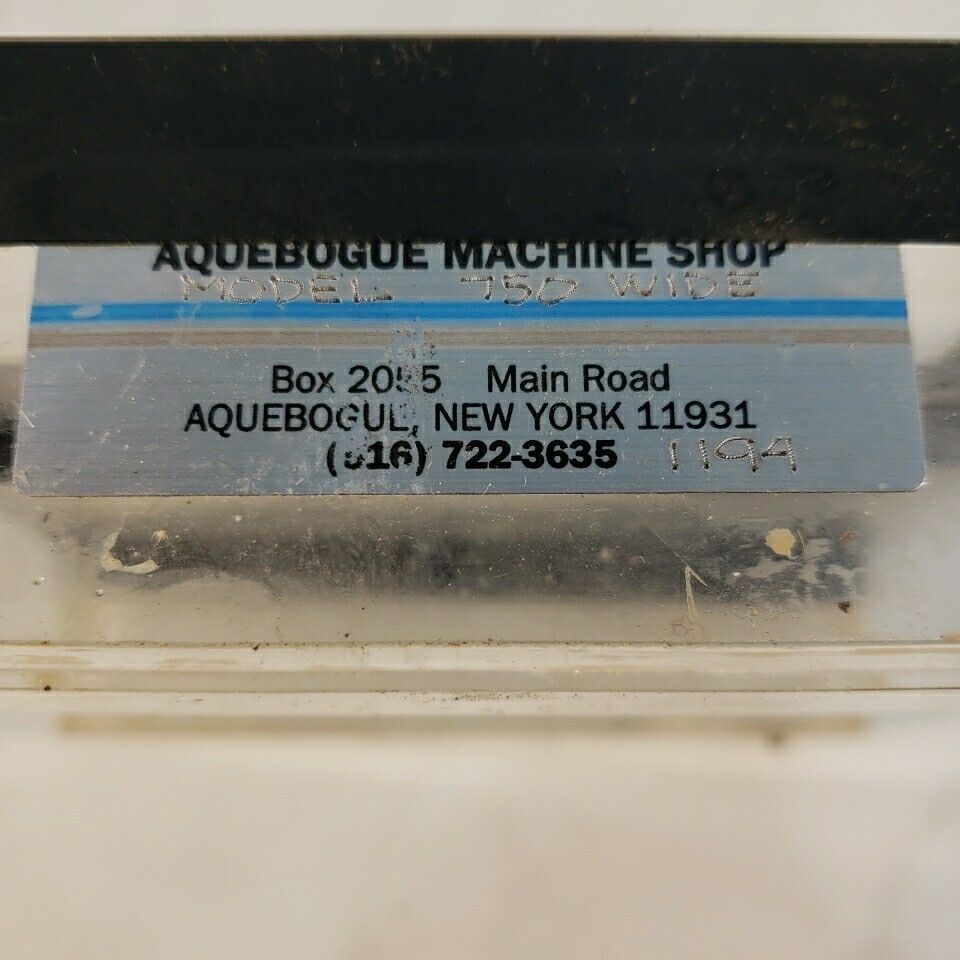 Aquebogue Machine Shop Model 750 Wide Electrophoresis System Cell