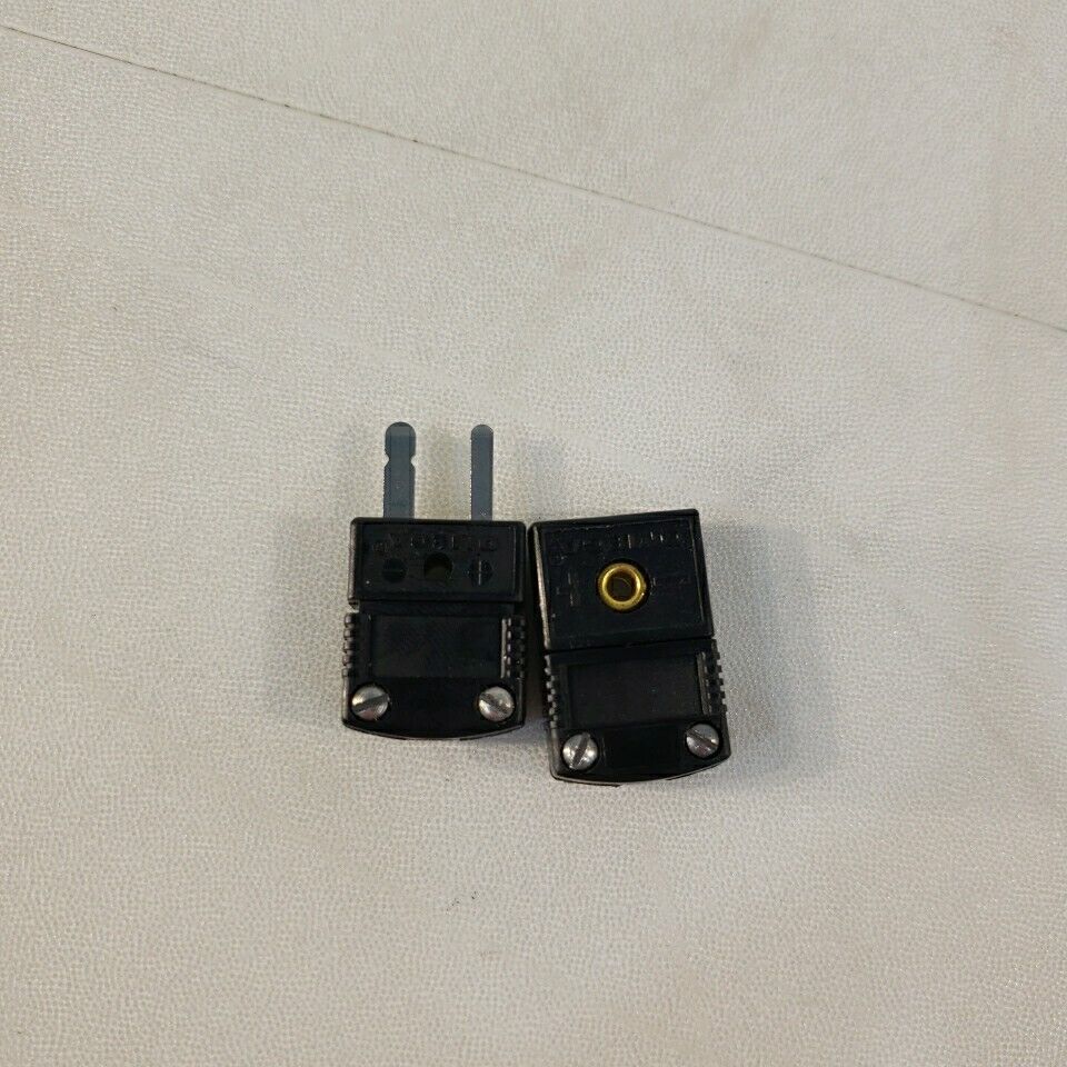 Lot Of 28 Omega Engineering 204 207 Thermocouple Connector J Type With Hardware