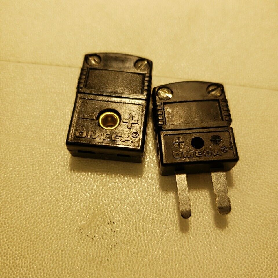 Lot Of 28 Omega Engineering 204 207 Thermocouple Connector J Type With Hardware