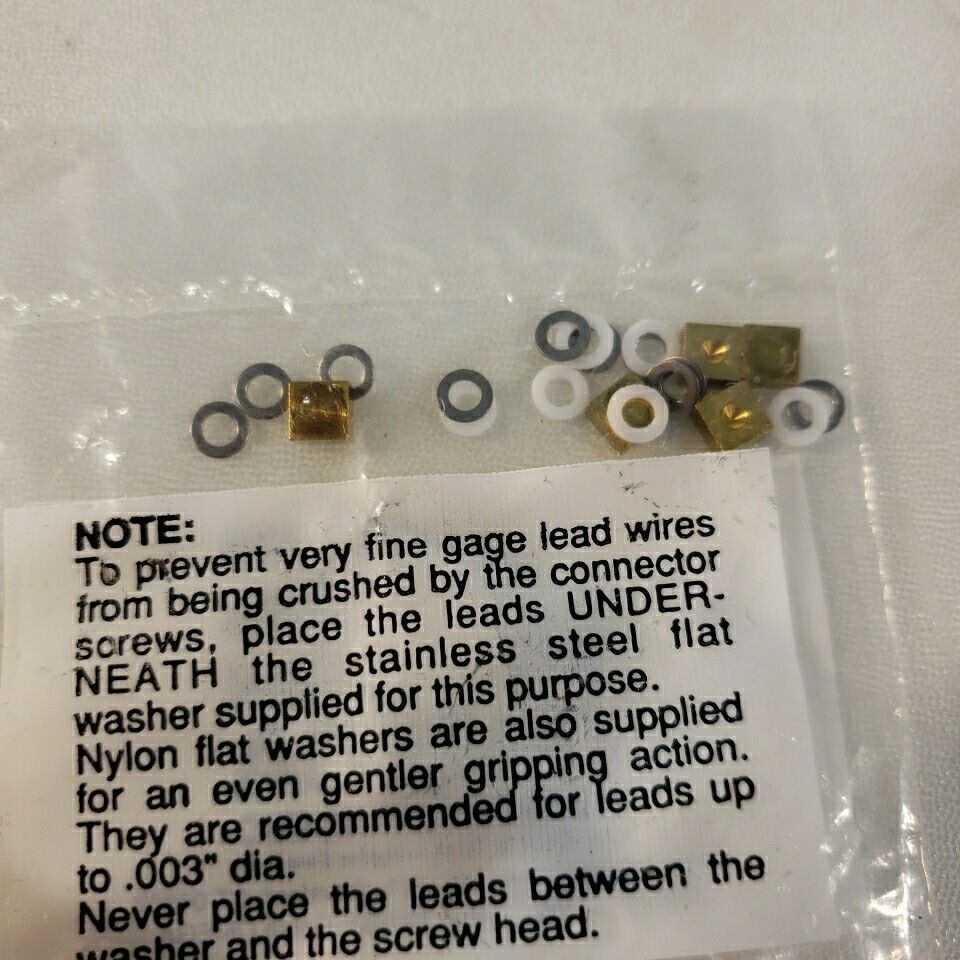 Lot Of 28 Omega Engineering 204 207 Thermocouple Connector J Type With Hardware