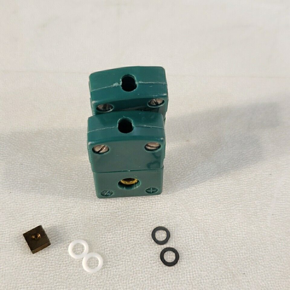 Omega RS Type Thermocouple Connector Male and Female With Hardware Plat PT/RH