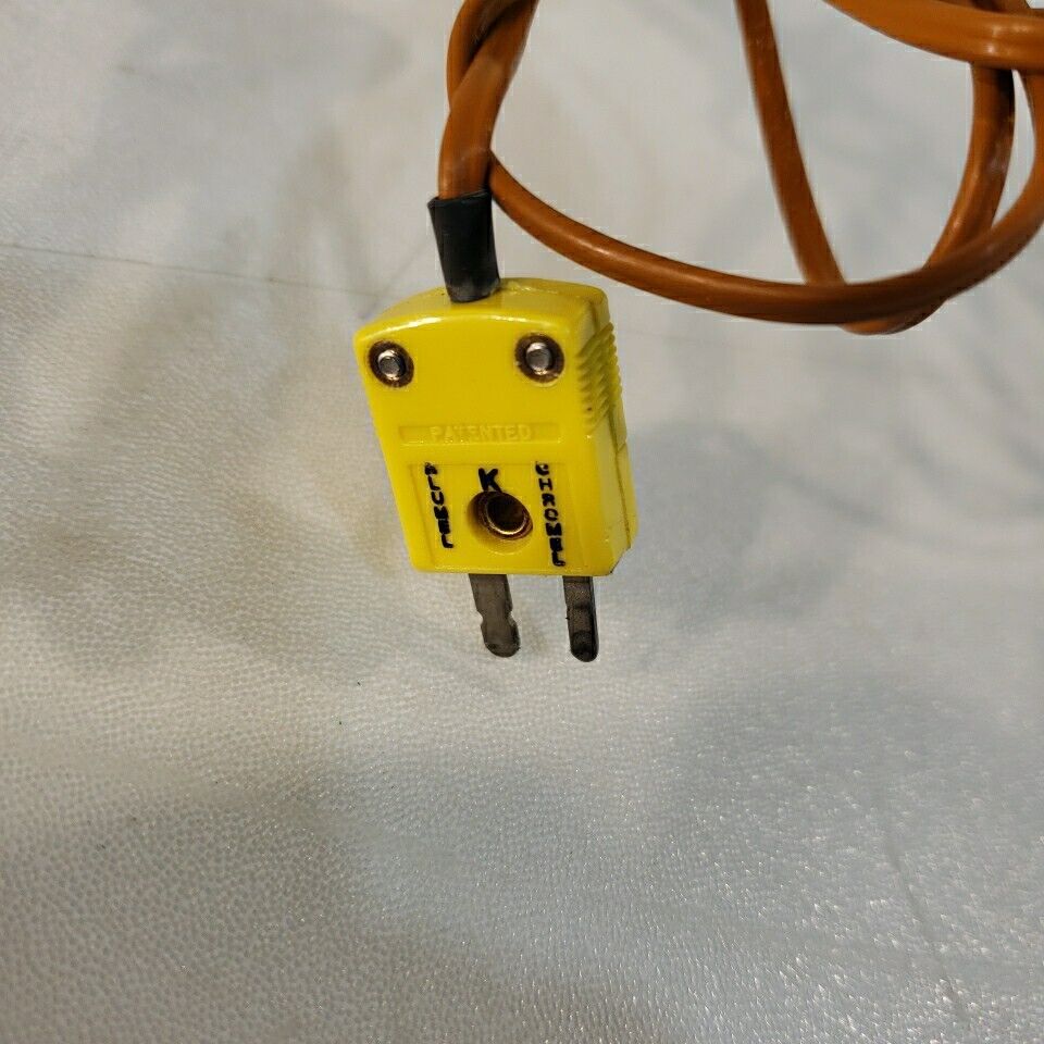 Omega Type K Thermocouple Temperature Sensor Probe Alumel Chromel Tested Working
