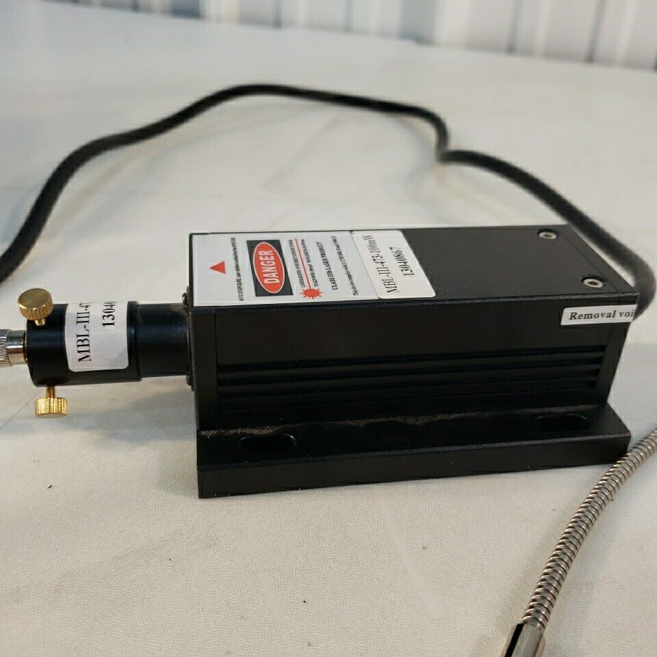MBL-III-473-100mW Laser With Power Supply PSU-III-LED 430-490nm Light Blue