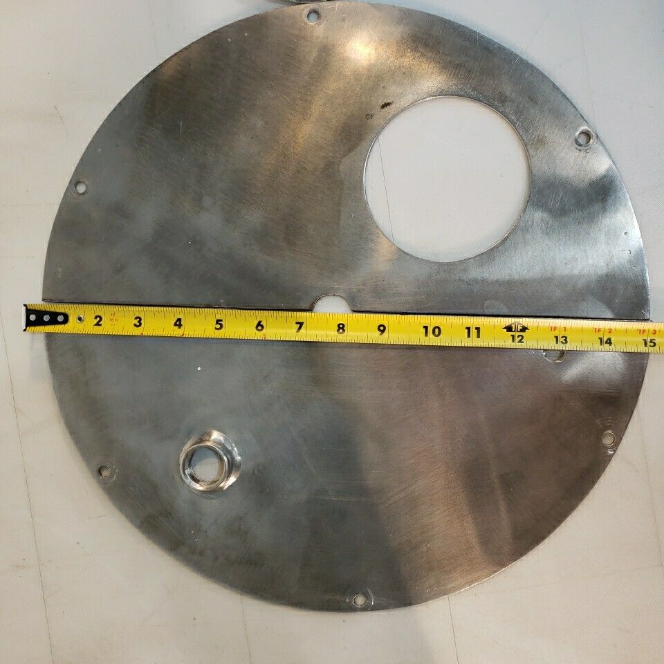 Stainless Steel Positive Pressure Chamber Cylinder Horizontal Custom Stand 12" D