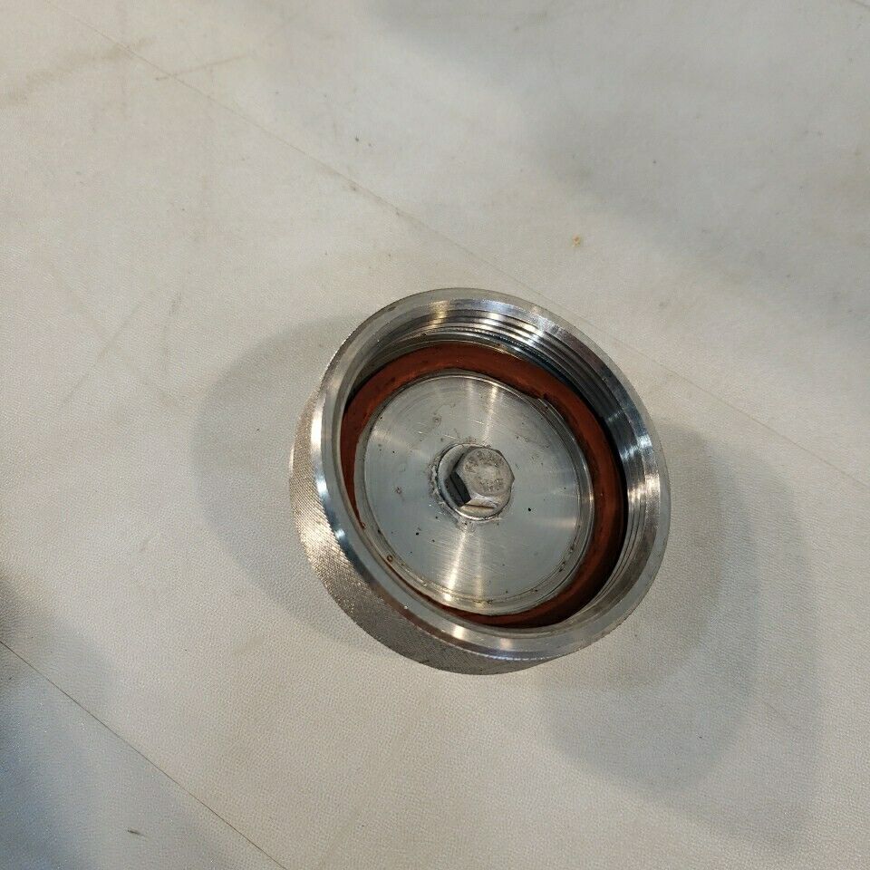 Stainless Steel Positive Pressure Chamber Cylinder Horizontal Custom Stand 12" D
