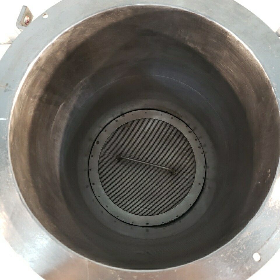 Stainless Steel Positive Pressure Chamber Cylinder Horizontal Custom Stand 12" D