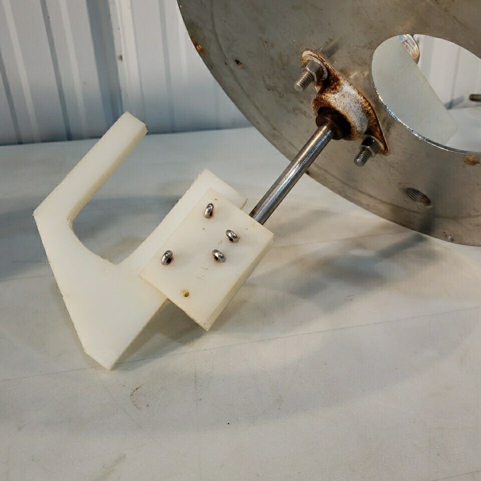 Pressure Chamber Stirrer w/2 Mix Attachments Cylinder Stainless Steel ~10" ID