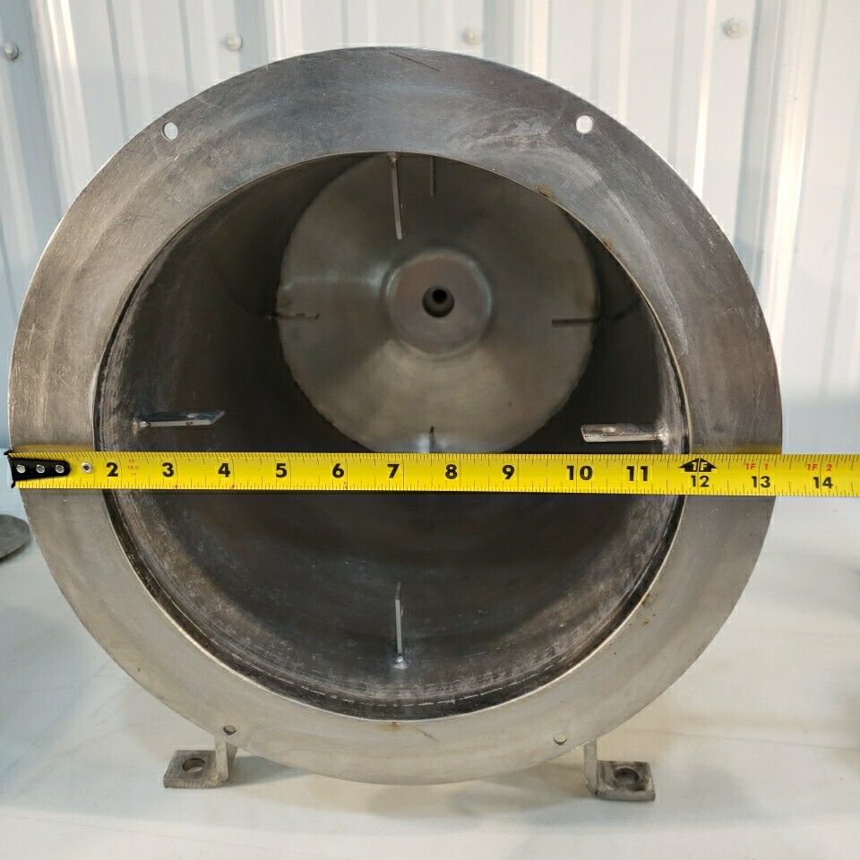 Pressure Chamber Stirrer w/2 Mix Attachments Cylinder Stainless Steel ~10" ID