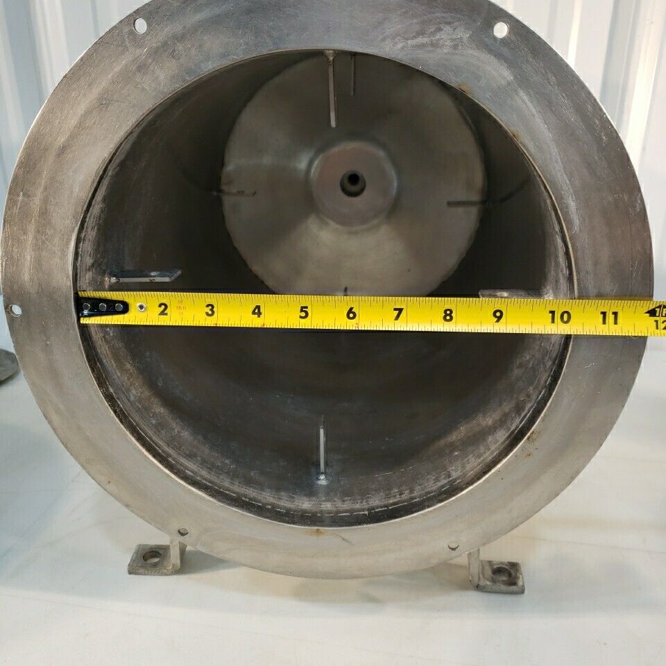 Pressure Chamber Stirrer w/2 Mix Attachments Cylinder Stainless Steel ~10" ID