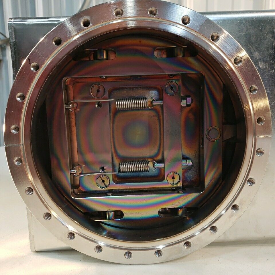 MDC DN200CF Conflat 10" CF GV-8000M UHV High Manual Vacuum Gate Valve Stainless