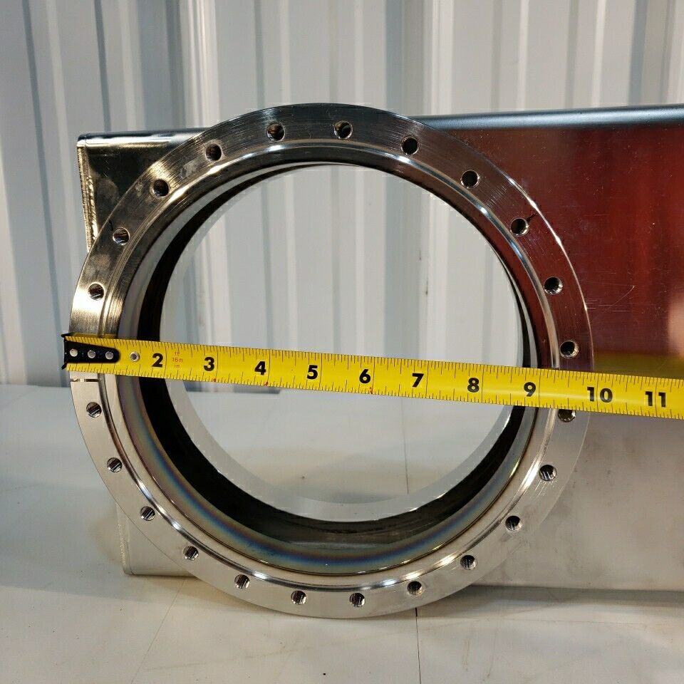 MDC DN200CF Conflat 10" CF GV-8000M UHV High Manual Vacuum Gate Valve Stainless