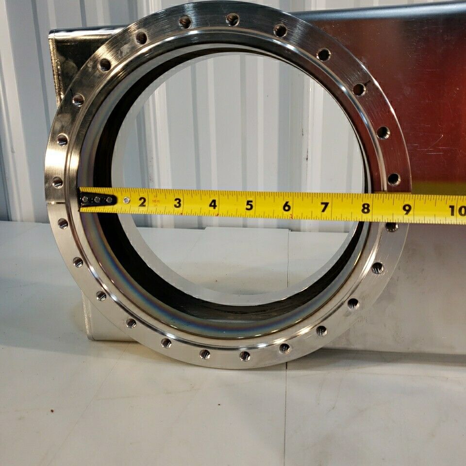 MDC DN200CF Conflat 10" CF GV-8000M UHV High Manual Vacuum Gate Valve Stainless