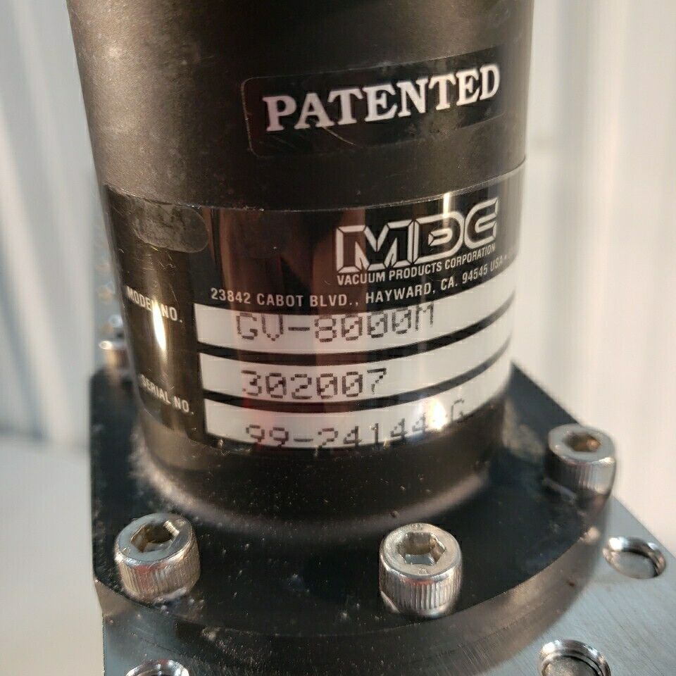 MDC DN200CF Conflat 10" CF GV-8000M UHV High Manual Vacuum Gate Valve Stainless