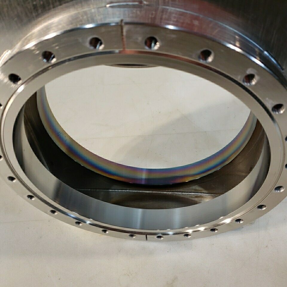 MDC DN200CF Conflat 10" CF GV-8000M UHV High Manual Vacuum Gate Valve Stainless